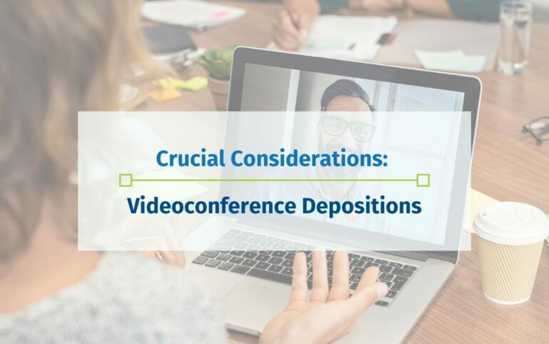 Videoconference Deposition