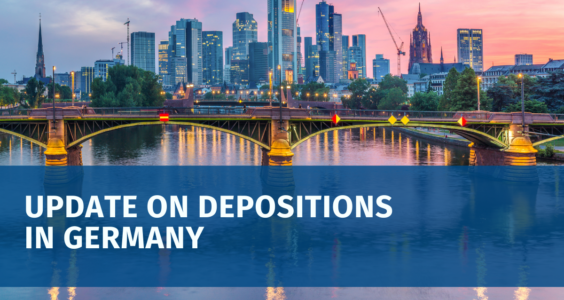 update on depositions in germany