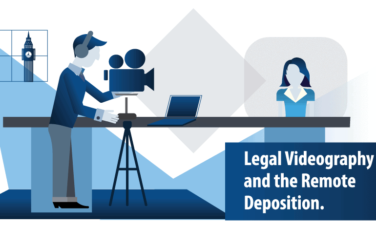 legal videography - remote deposition
