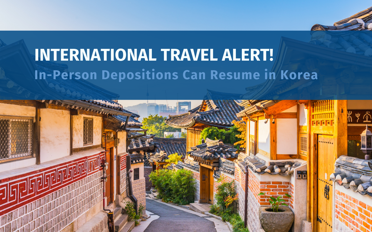 International Travel Alert Korea